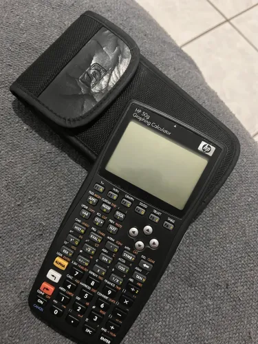 Calculadora Gráfica HP 50g + Capa Original de Proteção