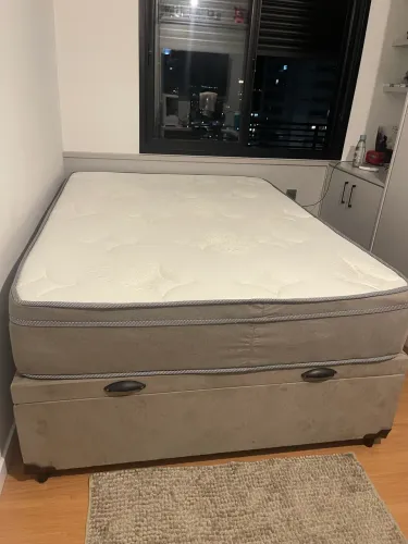 Cama de casa com baú - Nova