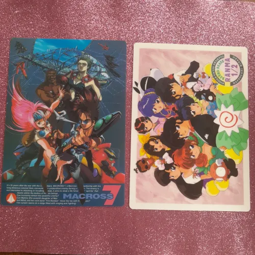 shitajiki anime Fire Bomber Macross7 e Ranma 1/2