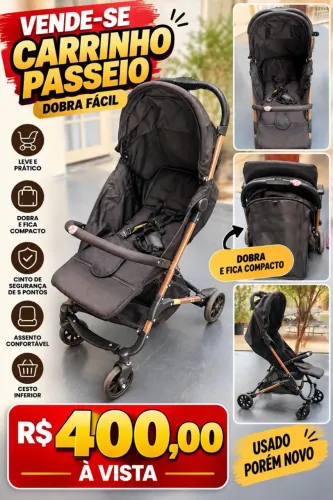 Carrinho de bebê passeio