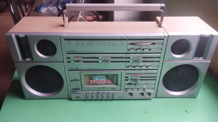 Rádio gravador POLYVOX PA 850