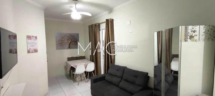 Apartamento com 1 quarto, Canto do Forte, Praia Grande - R$ 405 mil, Cod: 1480