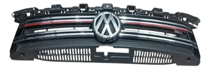 Grade Frontal Parachoque Diant Vw Tiguan 2.0 2011 Detalhe