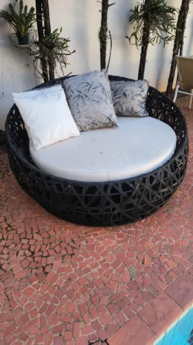 Puff/sofá externo