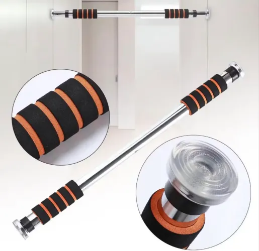 Aparelho de fazer barra ajustável para colocar na porta Ajusta de 60cm a 100cm Até 100kg