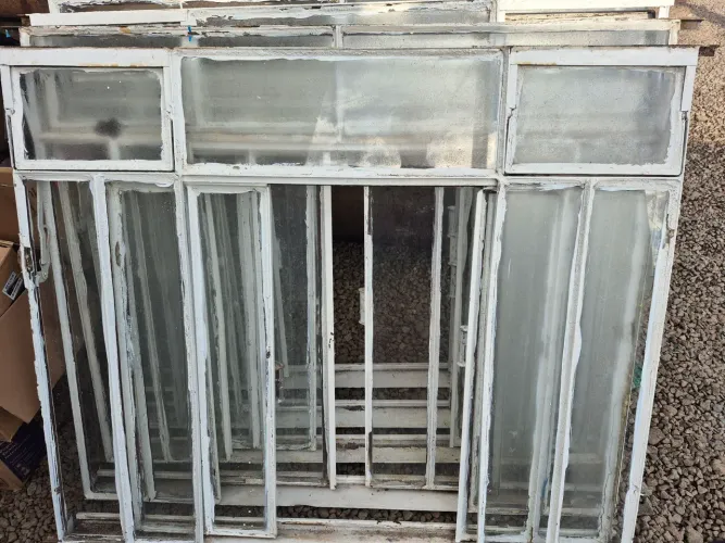 5 janelas ferro 1,20 x 1