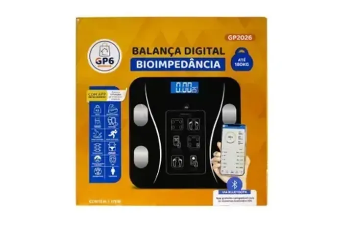 Balança Digital Bioimpedância GP6 180KG
