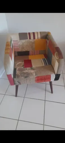 Lindas Poltronas de Retalhos