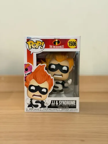 Funko Pop! Disney Os Incriveis JJ & Syndrome #1506 (Zezé e Sindrome)