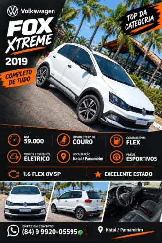 Volkswagen Fox Xtreme 1.6 Flex 8V 5P 2019