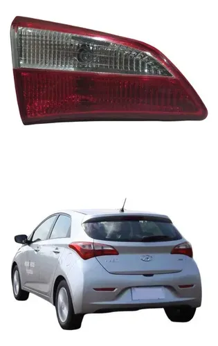 Lanterna Tampa Traseira Esquerda Hyundai Hb20 2012 A 2019 Esquerdo/motorista Rubi