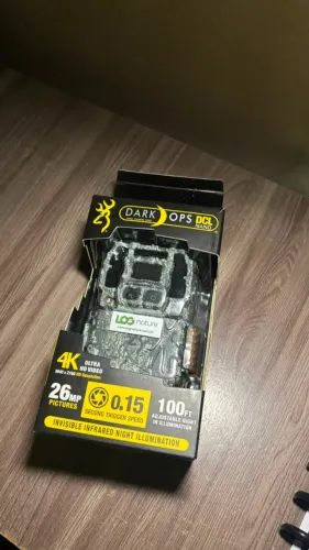 Câmera Trap Browning Dark Ops Pro DCL Nano - No Glow 26mp | 512gb - 6DCLN