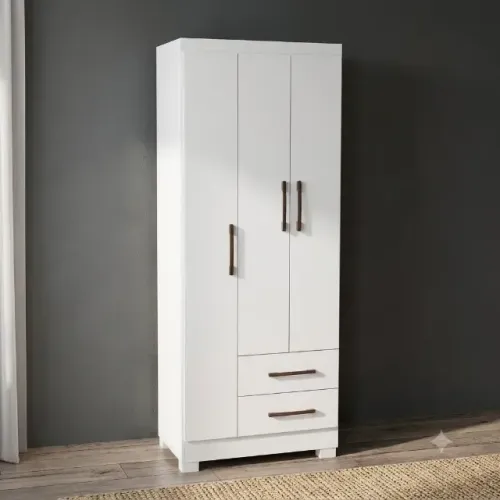 Guarda Roupa Isis Branco De Solteiro