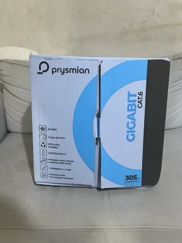 Cabo de Rede Cat6 Azul Prysmian - 305m