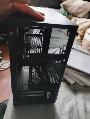 Gabinete Gamer Micro ATX com Vidro Temperado - Usado