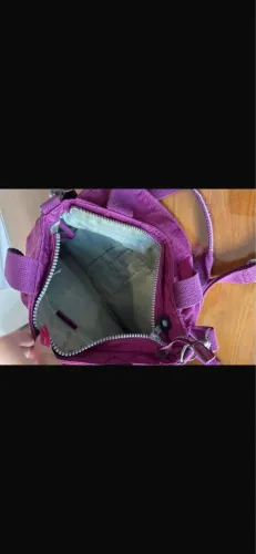 Bolsa kipling roxa 
