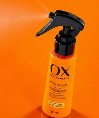 Sérum Reconstrutor e Protetor Térmico OX Mari Maria Vita Glow 110ml (Novo)