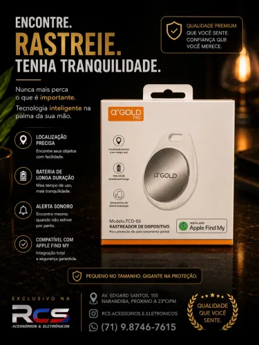 Air Tag Rastreador A'GOLD
