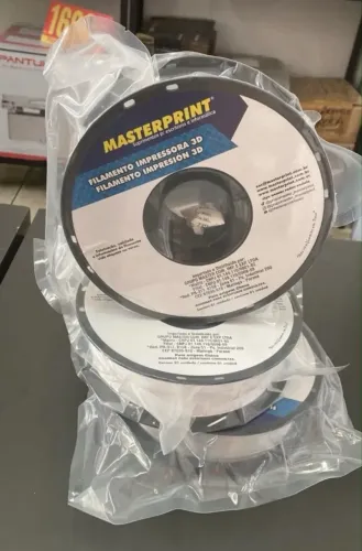 PETG Masterprint preto e branco 