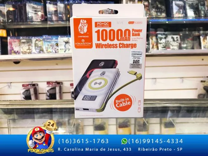 Wireless Charge Carregador Portátil Super Sofisticado para todos os Celulares