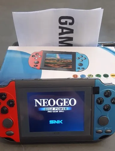 Psp X7 Console de videogame portátil GBA SFC Retro Jogador de jogo portátil