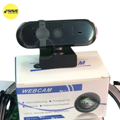 Webcam com Microfone 1080P Full Hd