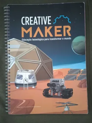 Livro de robótica Crative Maker