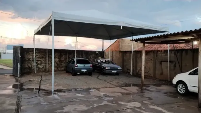 Tenda Galvanizada 10x7 Piramidal!