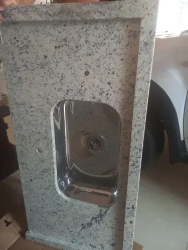 Pia mais Bancada e divisória 