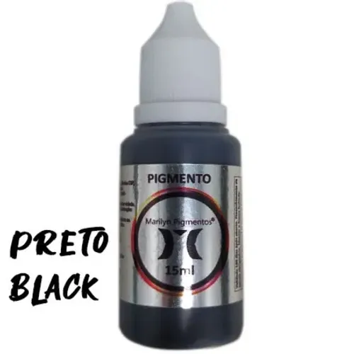 Pigmento Marilyn 15ml -  Preto Bleck