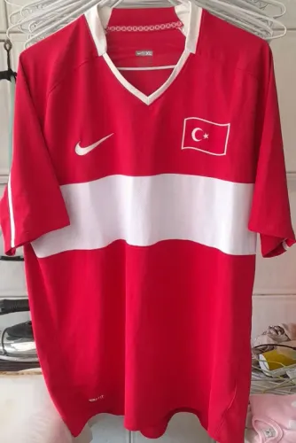 CAMISA SELECAO TURQUIA NIKE EUROCOPA 2008 AUSTRIA SUICA MADE IN MOROCCO FRETE GRATIS
