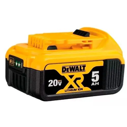 Bateria com Indicador de Carga Ion Lition Max Xr 20V 5.0Ah Dewalt DCB205-B3