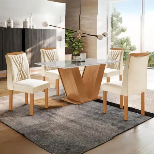 Mesa Classic com 4 Cadeiras Lisboa 