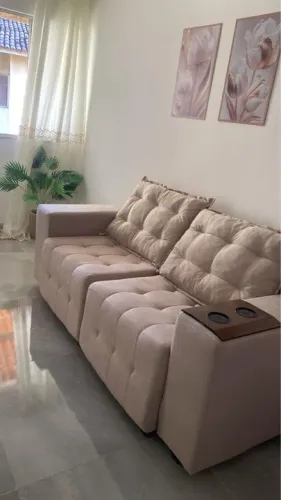 Sofá retratil 2 lugares frete grátis escolha sua cor R$ 1.399,99 A vista
