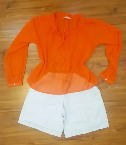 Blusa transparência tam.40