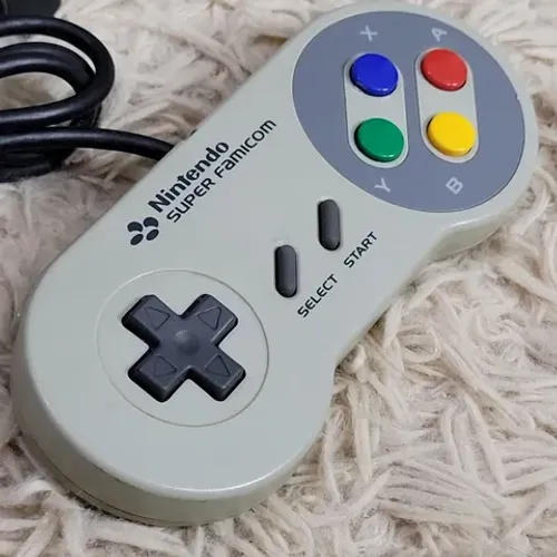Controle Original de Super Famicom - Super Nintendo