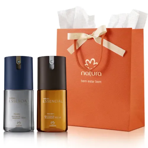 Presente Natura Essencial Masculino Desodorantes (2 produtos: Oud e Clássico)