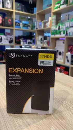 HD Seagate Externo Expansion USB 3.0 1TB Preto - Novo Lacrado - Loja Fisica
