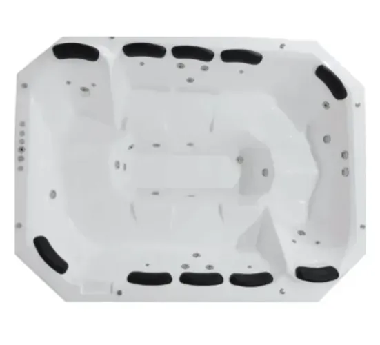 SPA VANCOUVER DE 8 A 10 LUGARES COMPLETO HIDROMASSAGEM AQUECEDOR E CRONOTERAPIA 