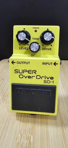 Pedal SD-1 Super Overdrive Boss (aceito trocas)