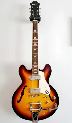 Guitarra Epiphone Casino Sunburst Custom Bigsby Beatles Destro