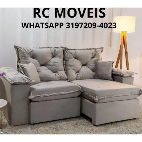 Sofá Londres Retrátil e Reclinável - Conforto e Elegância