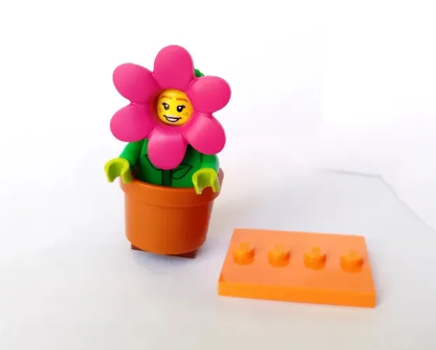 Lego Garota Flor original (SÉRIE 2018)