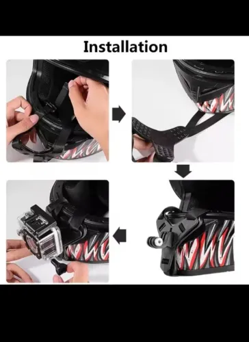 Suporte de celular para capacete
