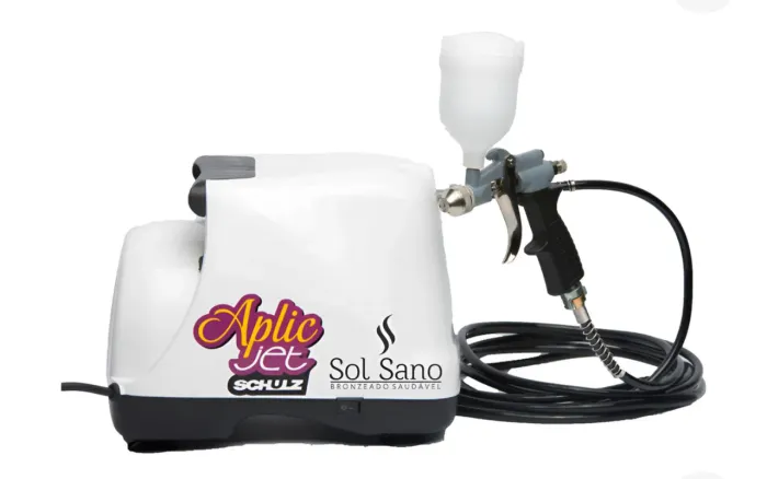 Compressor para bronzeamento a jato 