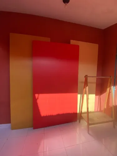 Painel laranja/ Painel amarelo mostarda (2 unidades)