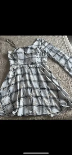 Vestido Xadrez Feminino Elegante