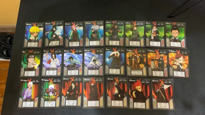 Coleção Cards Naruto 