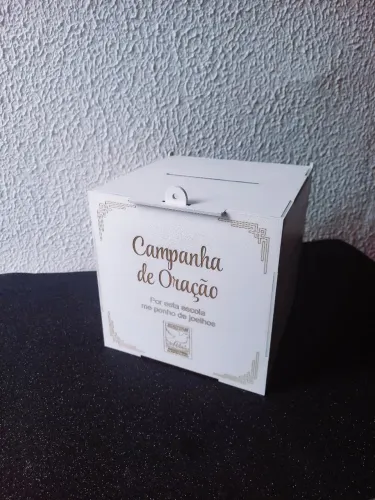 Caixa Personalizada para Oração ou Ofertas