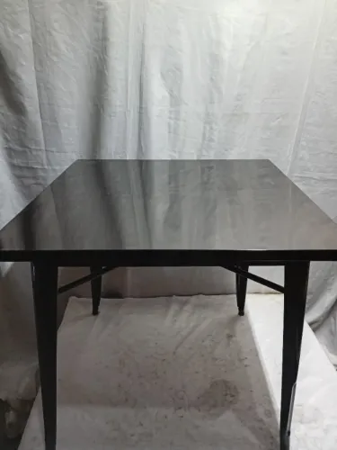 Mesa Design Tolix Metal 80x80 Preta